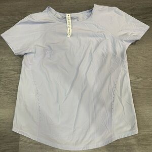 Lululemon Lightweight Stretch Run Short Sleeve pastel blue